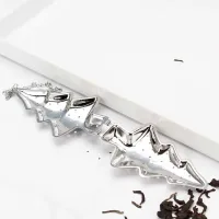 Filtro/Infusor de Té en Hebras de Acero Inox Diseño Arbolito - Dorado