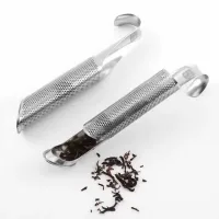 Filtro/Infusor de Té en Hebras de Acero Inox Diseño Arbolito - Dorado