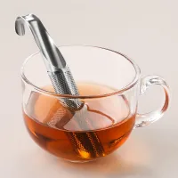 Filtro/Infusor de Té en Hebras de Acero Inox Diseño Arbolito - Dorado