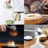 Filtro/Infusor de Té en Hebras de Acero Inox Diseño Arbolito - Dorado