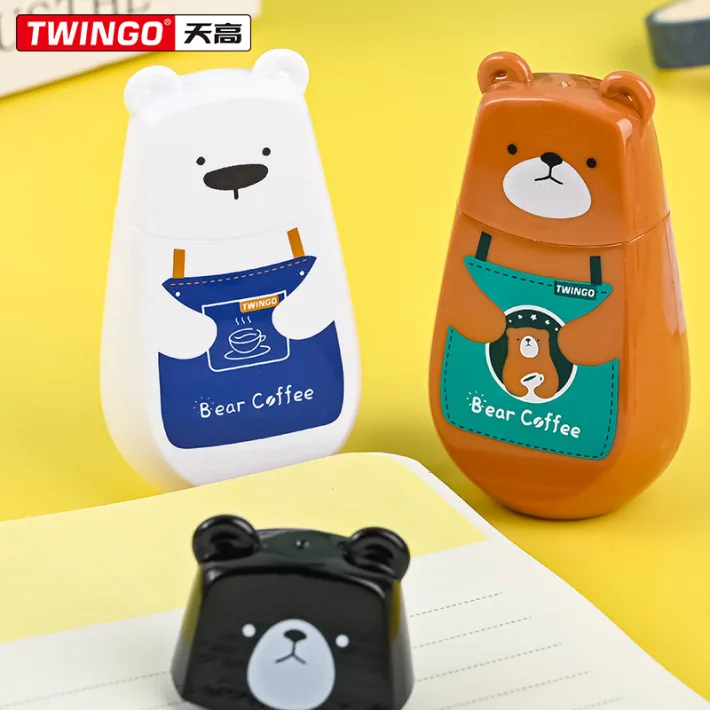 TG-B5328 - Twingo Corrector en Cinta Bear Coffee 6M