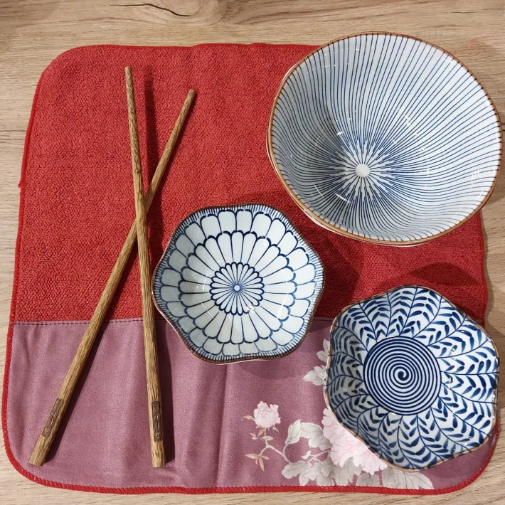 Palitos para Sushi de Madera Diseño Rustico con Letras