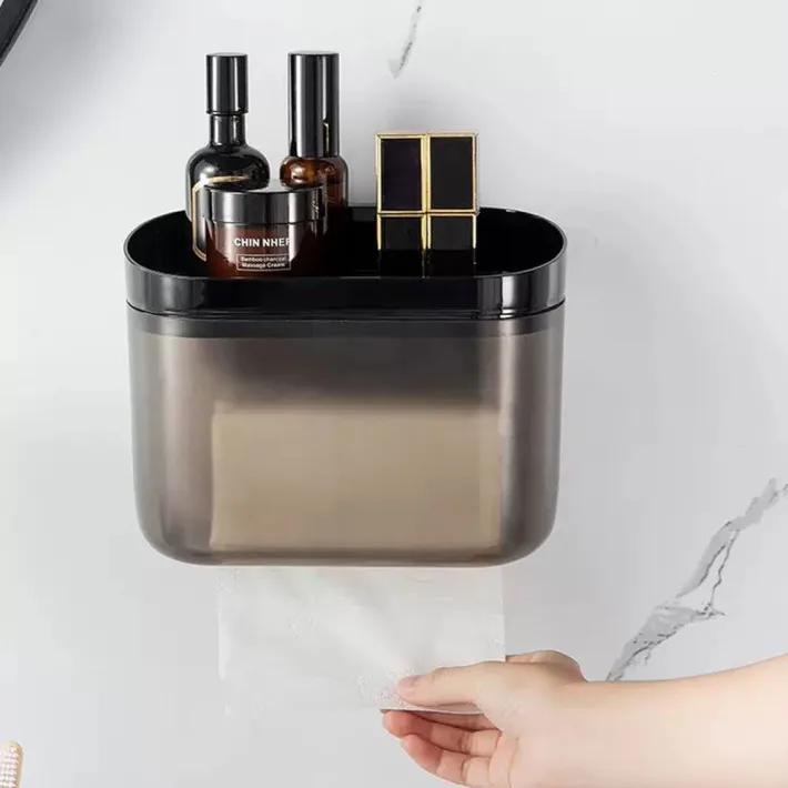 UPP-8201 - Caja Organizador Multiuso Colgante de Pared + Porta Tissue Línea
