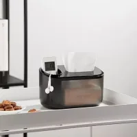 UPP-8202 - Caja Organizador Multiuso + Porta Tissue Línea Onix