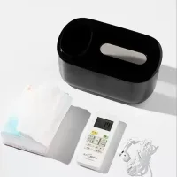 UPP-8202 - Caja Organizador Multiuso + Porta Tissue Línea Onix