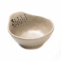 W55 - Mini Bowl con Agarradera de Melamina Diseño Fish