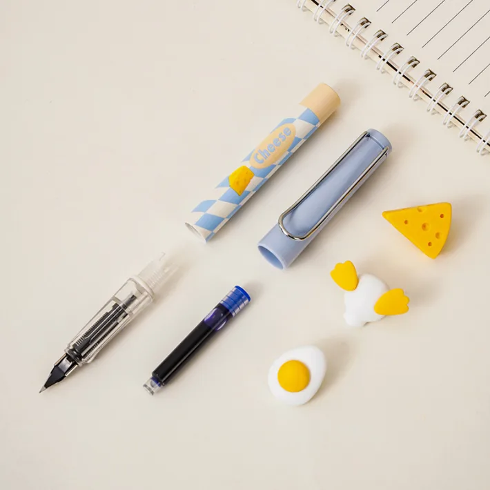 Set de Lapicera Pluma Sea Salt&Cheese + 4 Tintas Repuestos