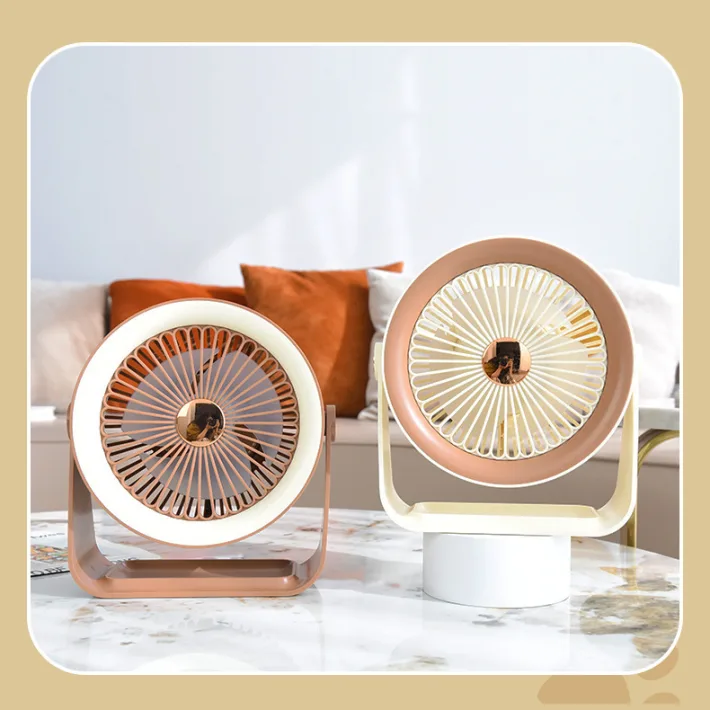 Ventilador de Mesa Recargable USB