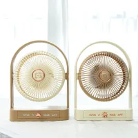 Mini Ventilador de Mesa Portátil Recargable USB