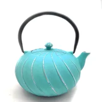 Z-233252C - Terera de Hierro Fundido + Infusor Diseño Java Turquesa - 1200ml