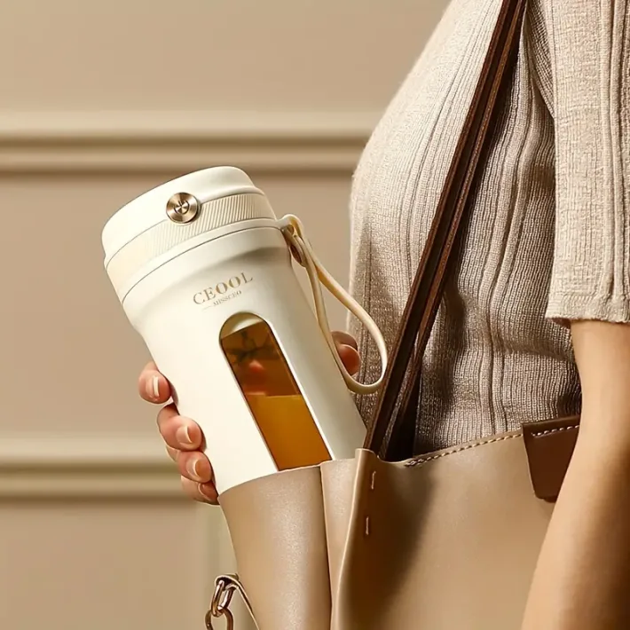 Z03 - Vaso Mini Licuadora Portátil Recargable Usb Botella Batidor Ceool 350m