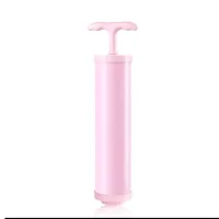 ZF1001 - Bomba Manual para Bolsas de Almacenamiento al Vacío - Rosa