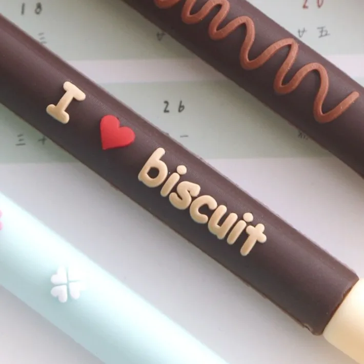 Lapicera Bolígrafo Chocolate Biscuit