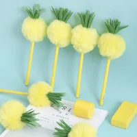 Lapicera Bolígrafo Pinneaple Pompóm