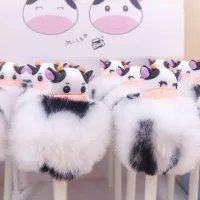 Lapicera Bolígrafo Cow Cute Pompóm