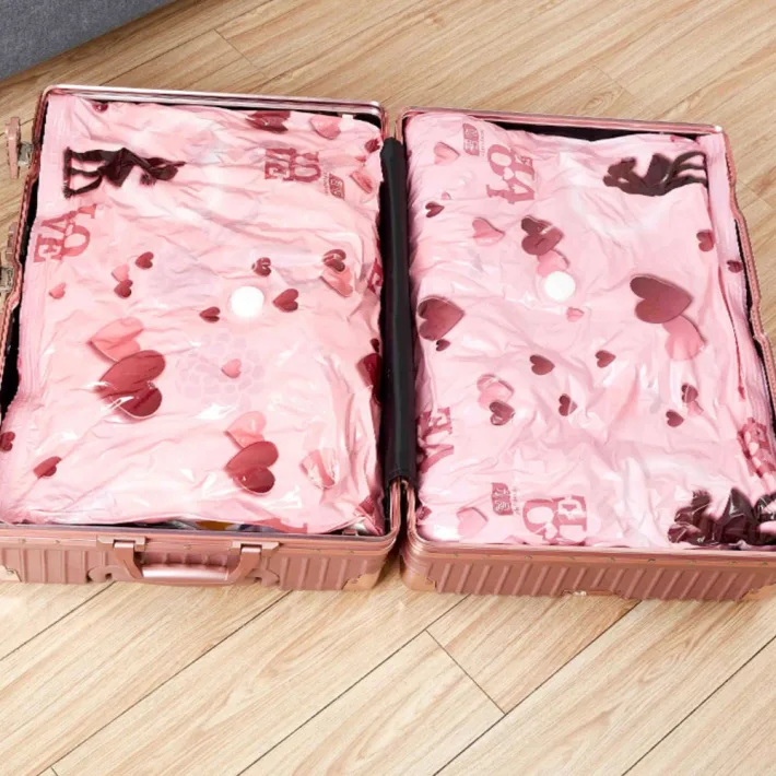Bolsa de Almacenamiento al Vacío para Ropa/Acolchados Love - 100