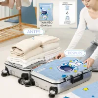 ZF9003-S - Bolsa de Almacenamiento al Vacío para Ropa/Acolchados Astronauta