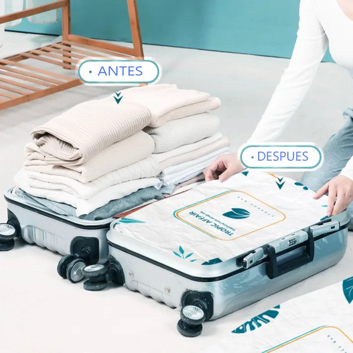 ZF9004-S - Bolsa de Almacenamiento al Vacío para Ropa/Acolchados Tropic - 80