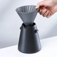 Jarro Cafetera + Porta Filtro de Cerámica - 650ml