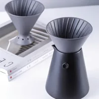 Jarro Cafetera + Porta Filtro de Cerámica - 650ml